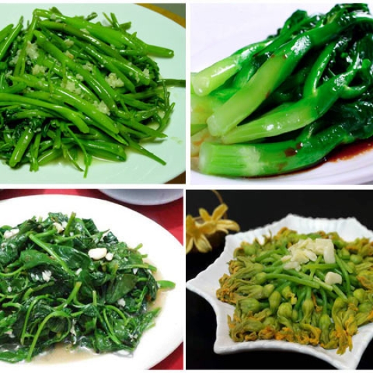Các Món Xào Từ Rau-Lá